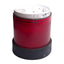 Used Telemecanique XVBC34 Tower Stack Light, ø70mm, 250VAC/DC, Red, Steady *No Bulb*