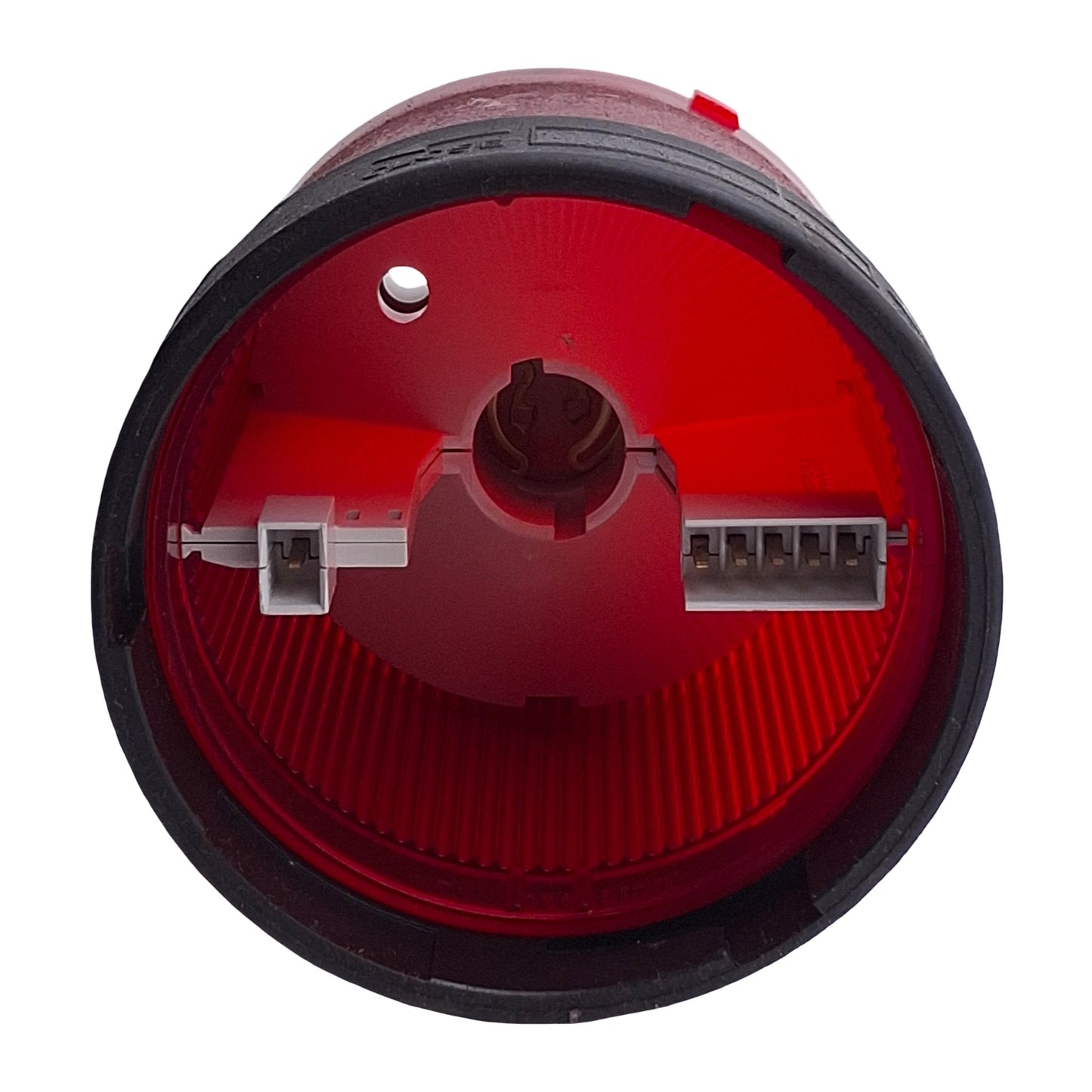 Used Telemecanique XVBC34 Tower Stack Light, ø70mm, 250VAC/DC, Red, Steady *No Bulb*