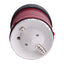 Used Telemecanique XVBC34 Tower Stack Light, ø70mm, 250VAC/DC, Red, Steady *No Bulb*