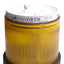 Used Telemecanique XVBC38 Tower Stack Light ø70mm 250VAC/DC, Yellow Steady, *No Bulb*