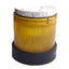 Used Telemecanique XVBC38 Tower Stack Light ø70mm 250VAC/DC, Yellow Steady, *No Bulb*