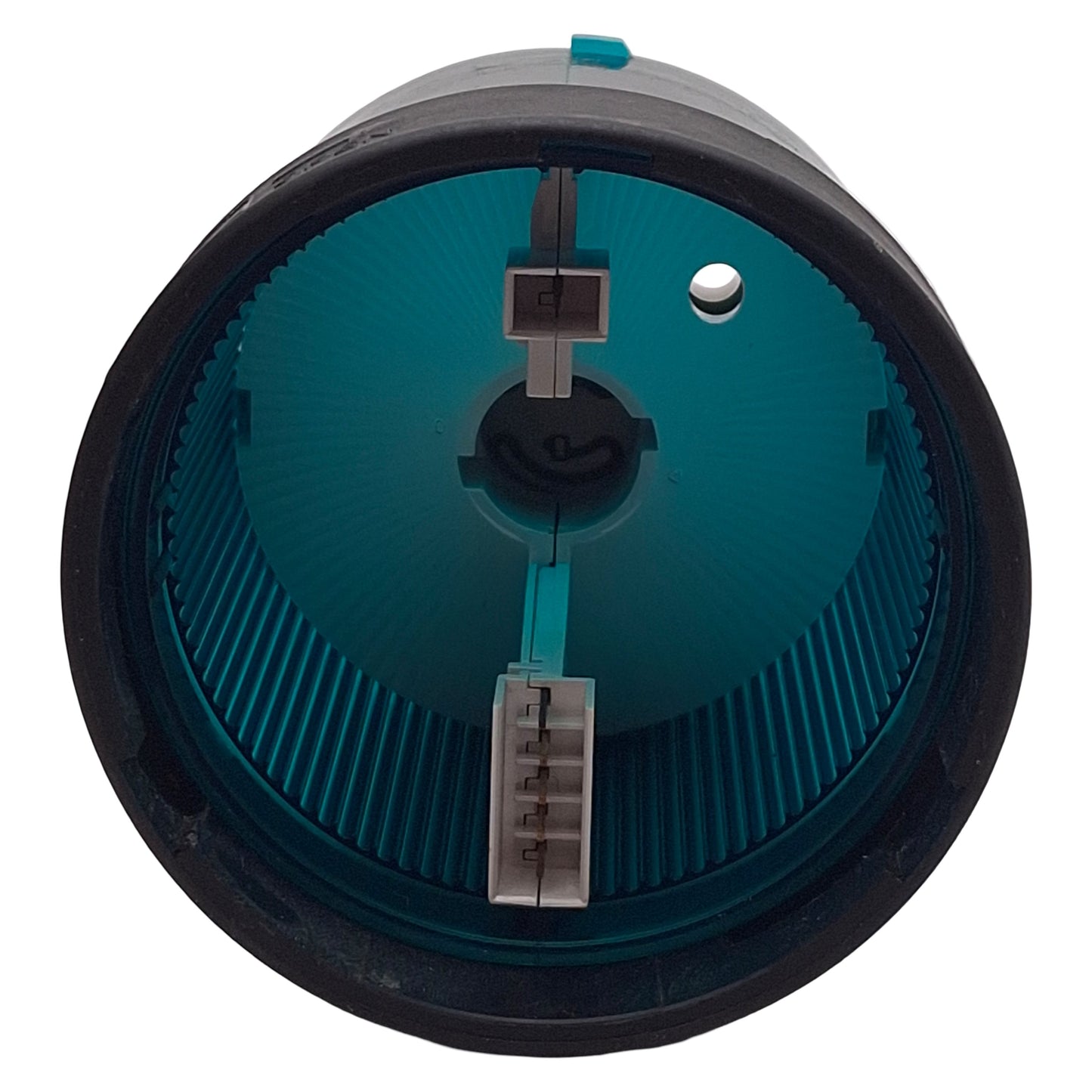 Used Telemecanique XVBC33 Tower Stack Light ø70mm 250VAC/DC, Green, Steady, *No Bulb*