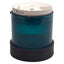 Used Telemecanique XVBC33 Tower Stack Light ø70mm 250VAC/DC, Green, Steady, *No Bulb*