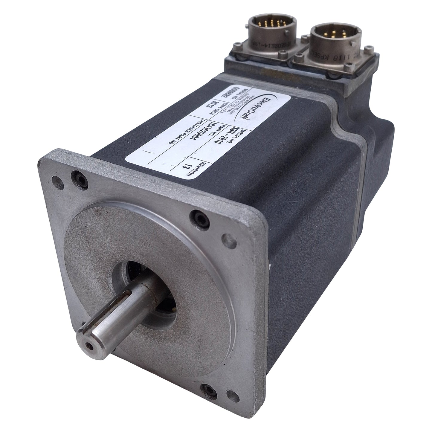 Used Electrocraft XBR-2910 Servo Motor 230VAC, 0.31kW, 6000rpm, 2.1N-m, NEMA 32