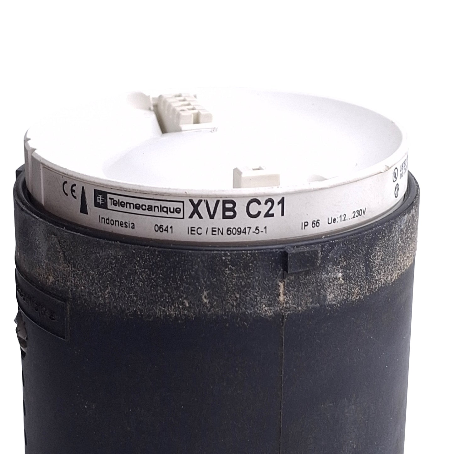 Used Telemecanique XVBC21 Indicating Bank Tower Light Base Unit, ø70mm, 12-230VAC
