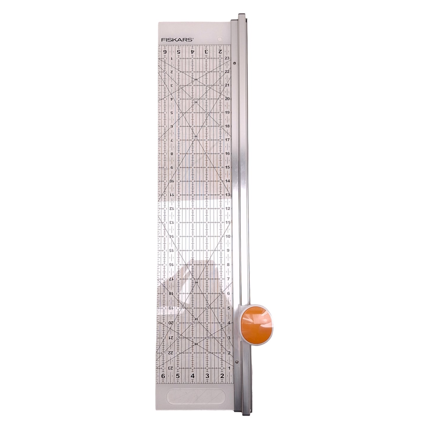 New – Open box Fiskars 195130-1001 Rotary Cutter and Ruler 6in x 24in Grid, 45mm Rotary Blade