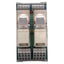 Used Wago 288-435 Relay Module, (2x) 3NO+1NC, 10A 230/240VAC, 24VDC Coils *No DIN*