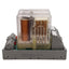 Used Wago 288-435 Relay Module, (2x) 3NO+1NC, 10A 230/240VAC, 24VDC Coils *No DIN*