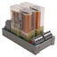 Used Wago 288-435 Relay Module, (2x) 3NO+1NC, 10A 230/240VAC, 24VDC Coils *No DIN*