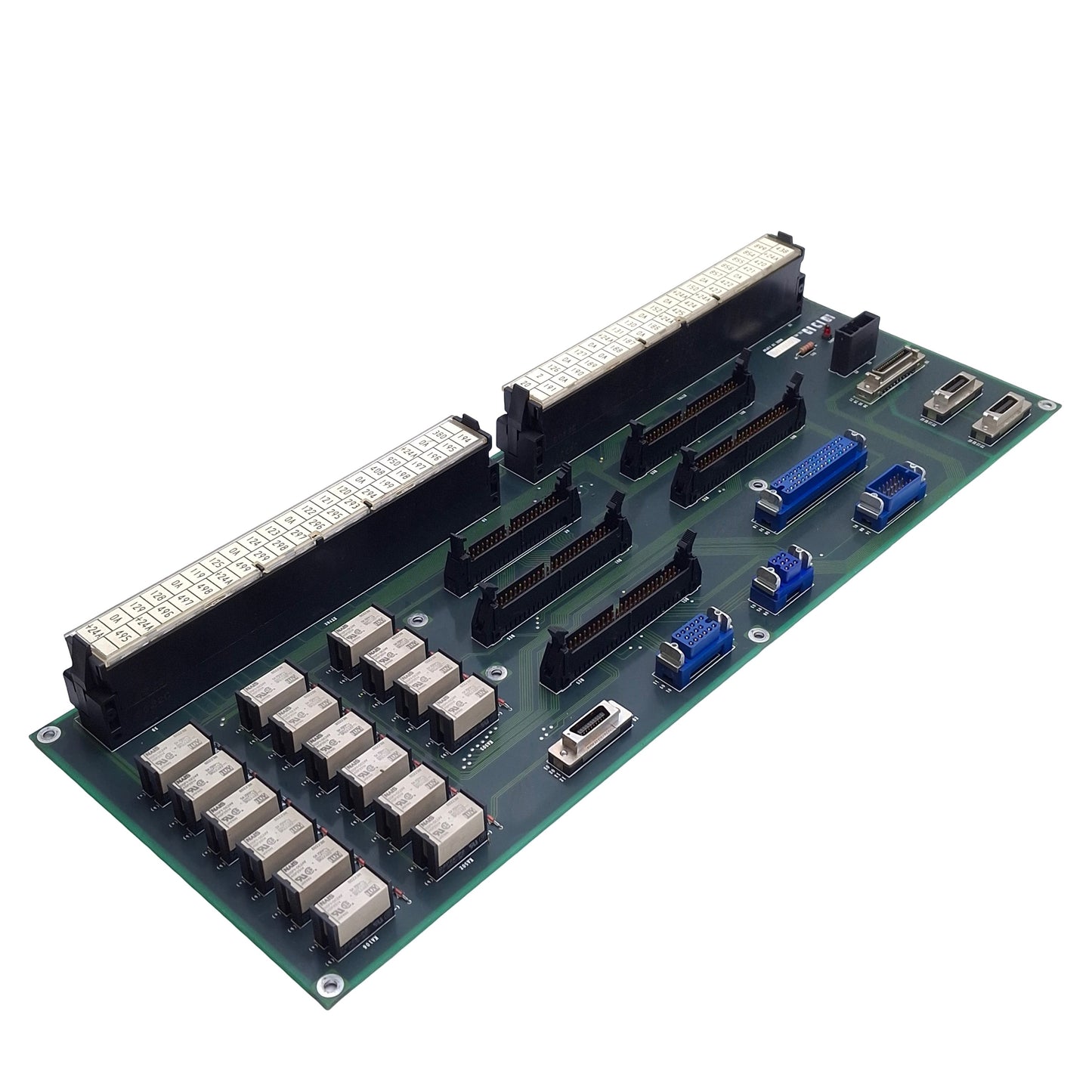 Used Star SE-12 CNC Swiss Screw Turning Lathe I/O Control & Relay Board PF092B FFF