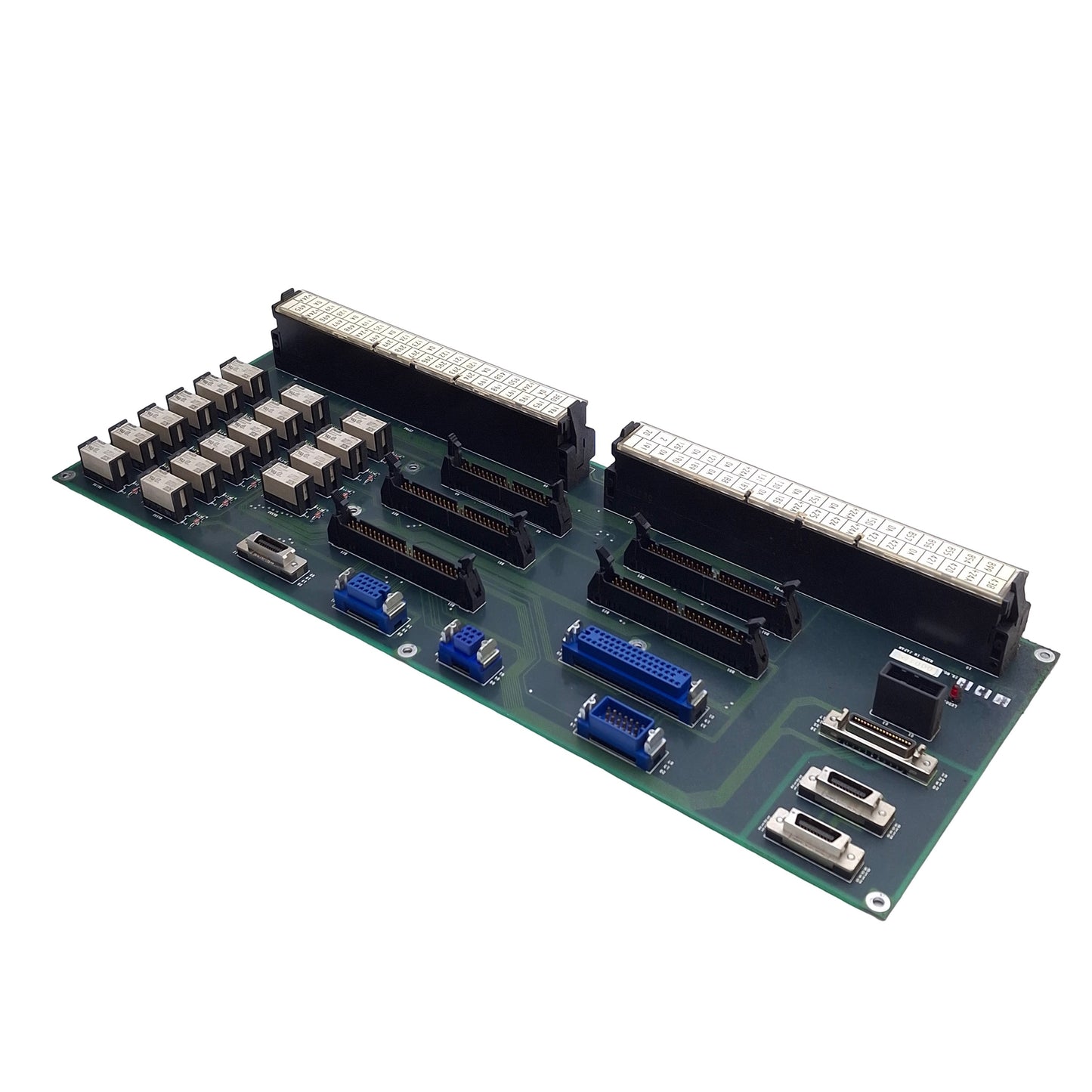 Used Star SE-12 CNC Swiss Screw Turning Lathe I/O Control & Relay Board PF092B FFF