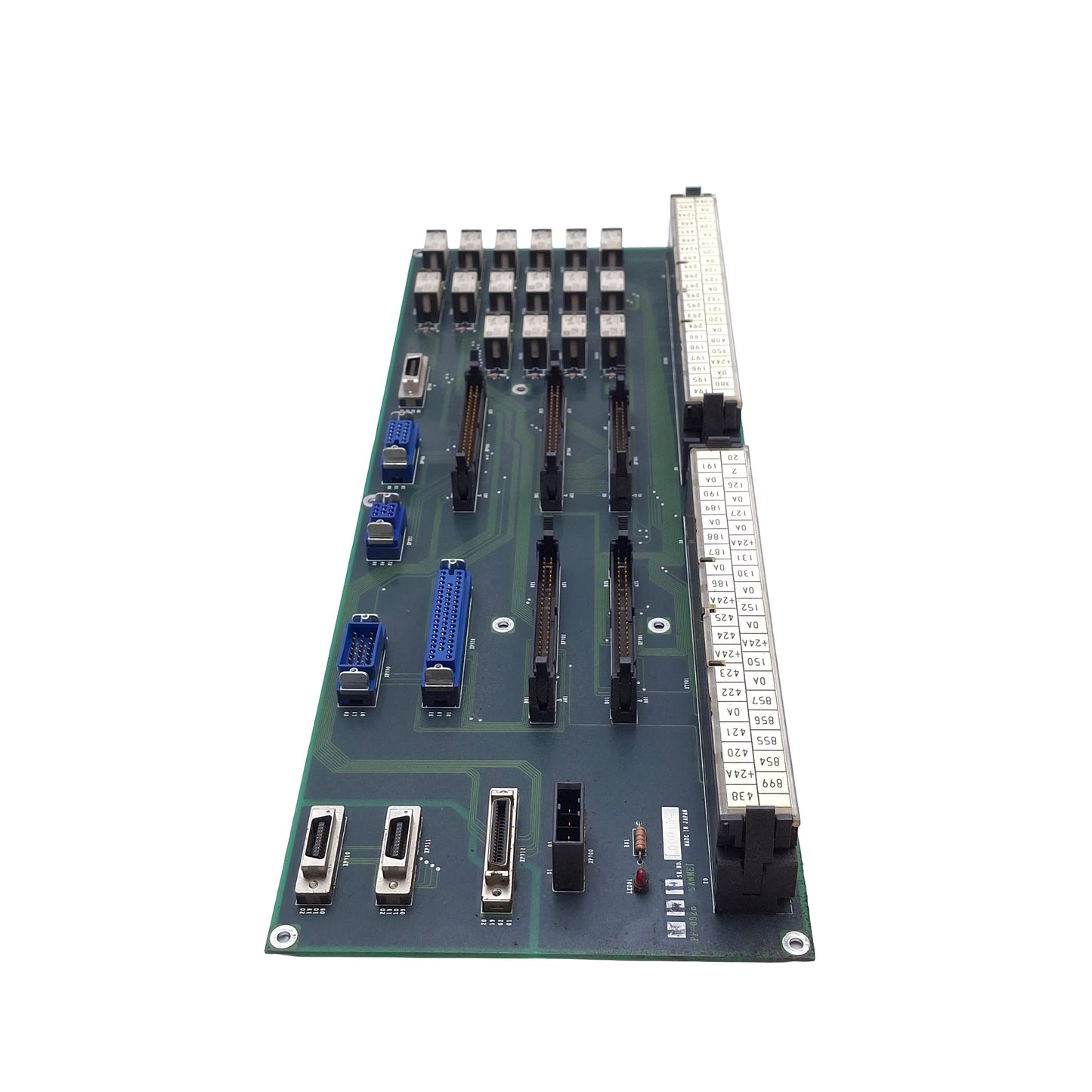 Used Star SE-12 CNC Swiss Screw Turning Lathe I/O Control & Relay Board PF092B FFF
