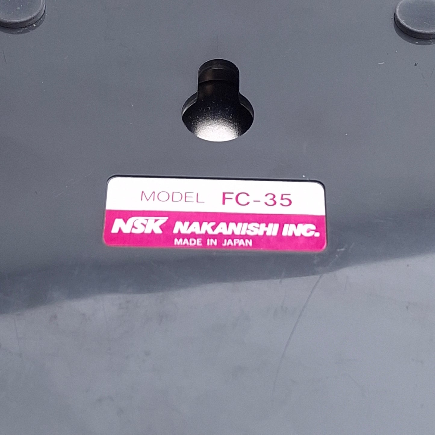 Used NSK Nakanishi FC-35 Volvere GX Foot Pedal / Laboratory Micromotor Handheld Drill