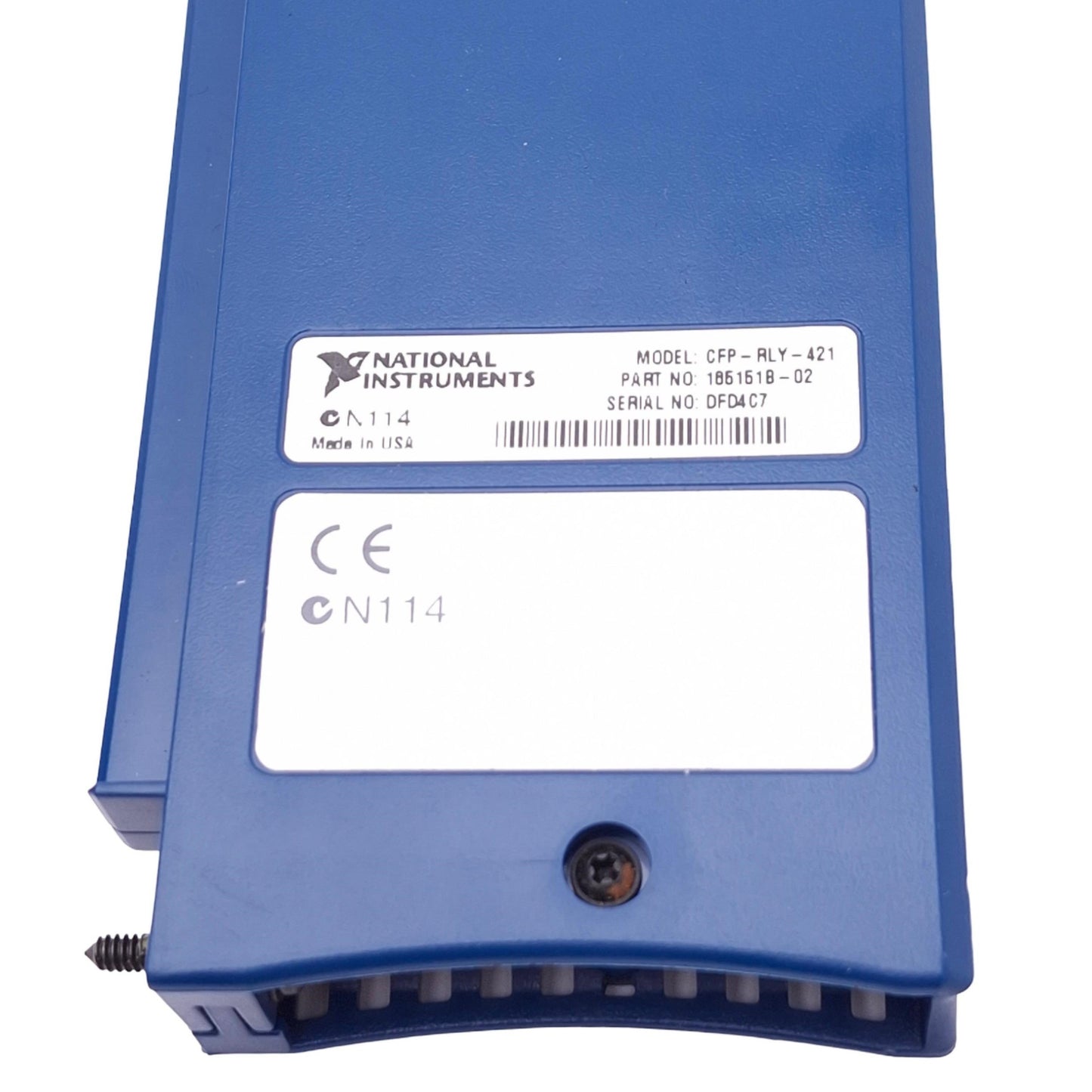Used National Instruments cFP-RLY-421 Relay Output Module, 8Ch SPST, 5-35VDC/5-250VAC
