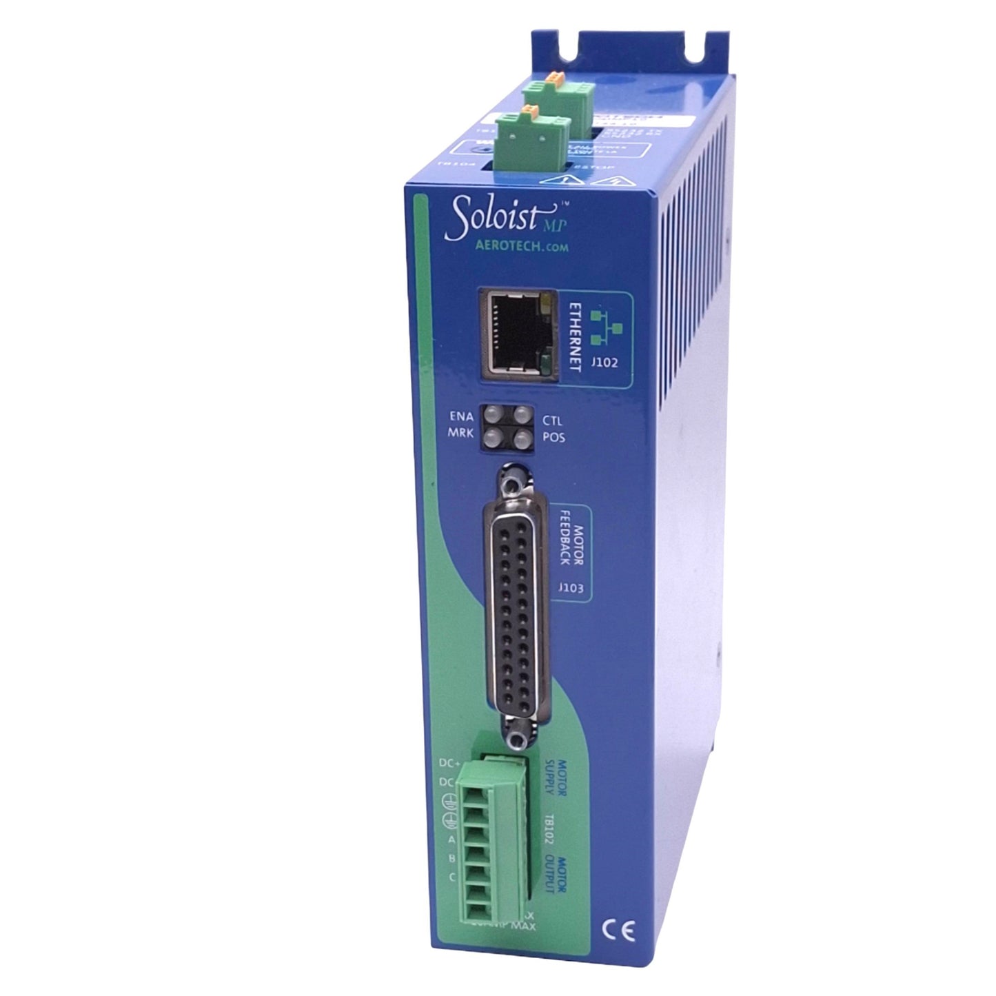 Used Aerotech SoloistMP10 PWM Digital Servo Drive, 10-80VDC 10A Out, Ethernet/RS232