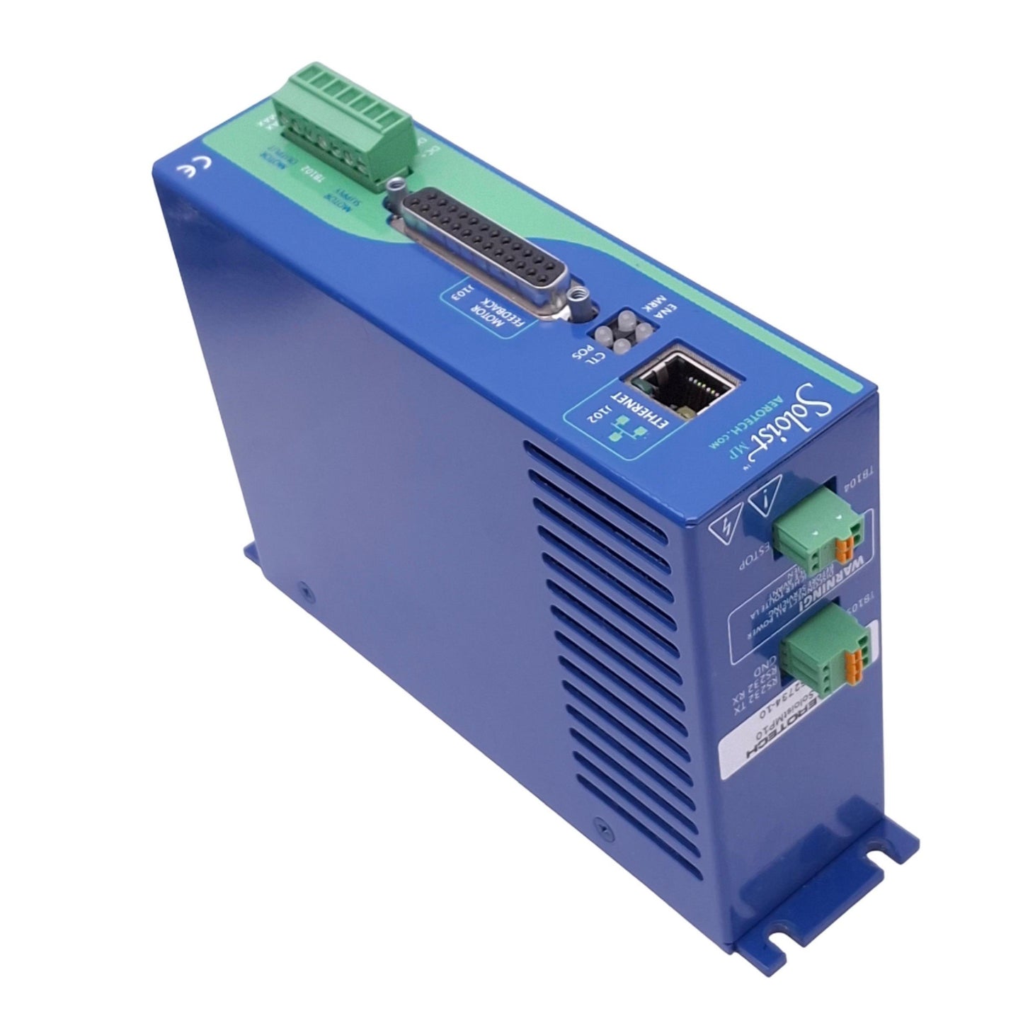 Used Aerotech SoloistMP10 PWM Digital Servo Drive, 10-80VDC 10A Out, Ethernet/RS232
