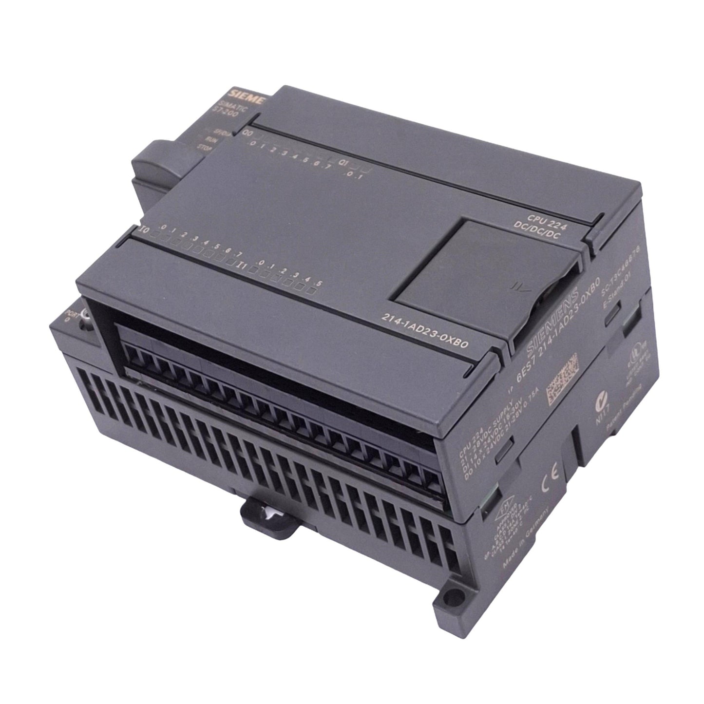 Used Siemens 6ES7214-1AD23-0XB0 SIMATIC S7-200 CPU 224 Compact Unit, 14 DI, 10 DO