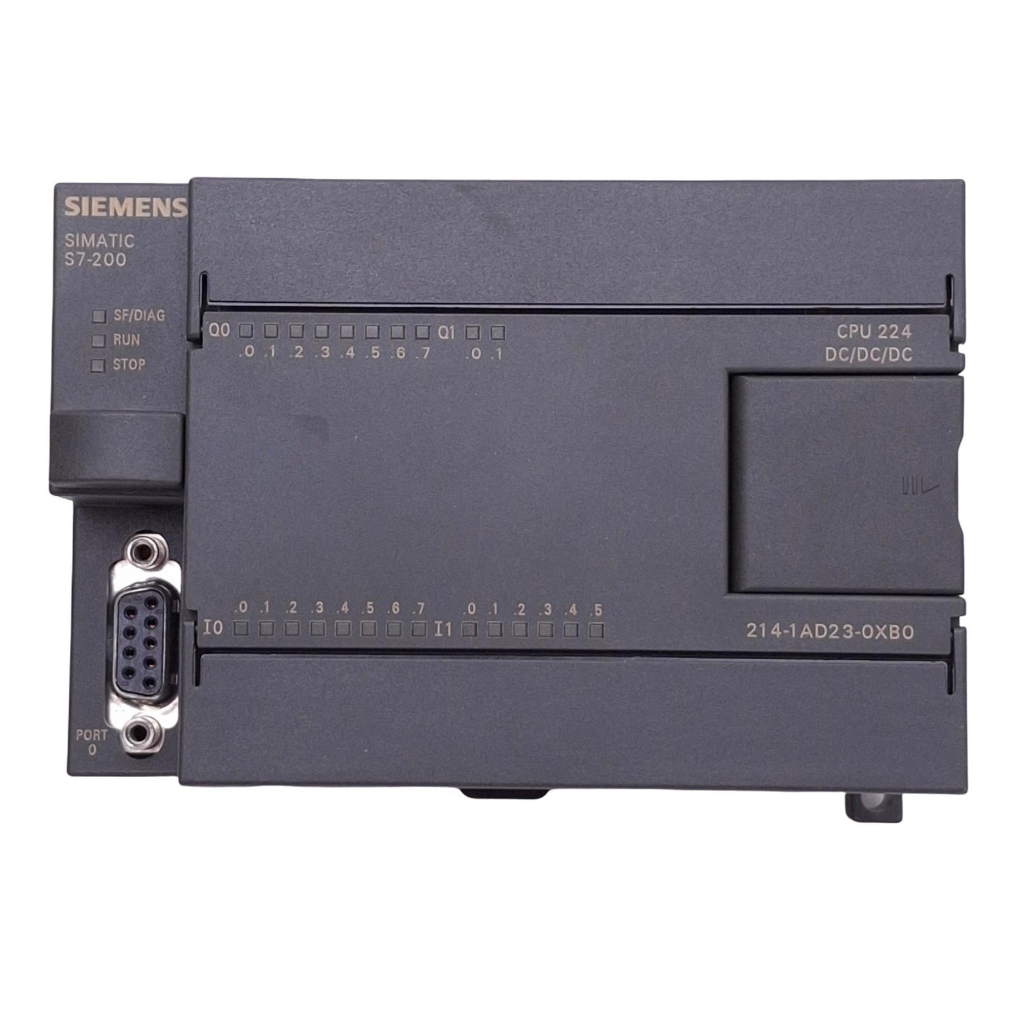 Used Siemens 6ES7214-1AD23-0XB0 SIMATIC S7-200 CPU 224 Compact Unit, 14 DI, 10 DO