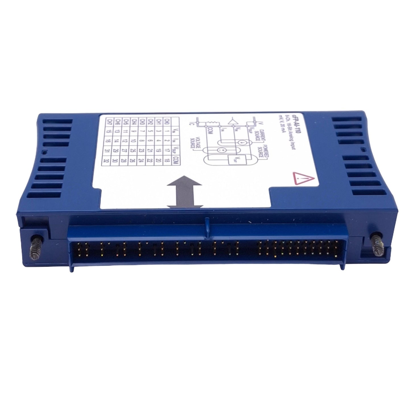 Used National Instruments cFP-AI-110 Analog Input Module, 8-Ch 16-Bit, mV, V, 20mA