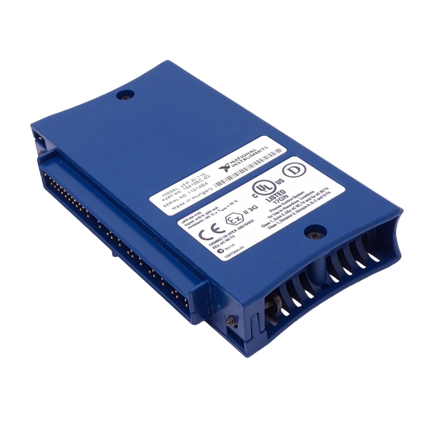 Used National Instruments cFP-AI-110 Analog Input Module, 8-Ch 16-Bit, mV, V, 20mA
