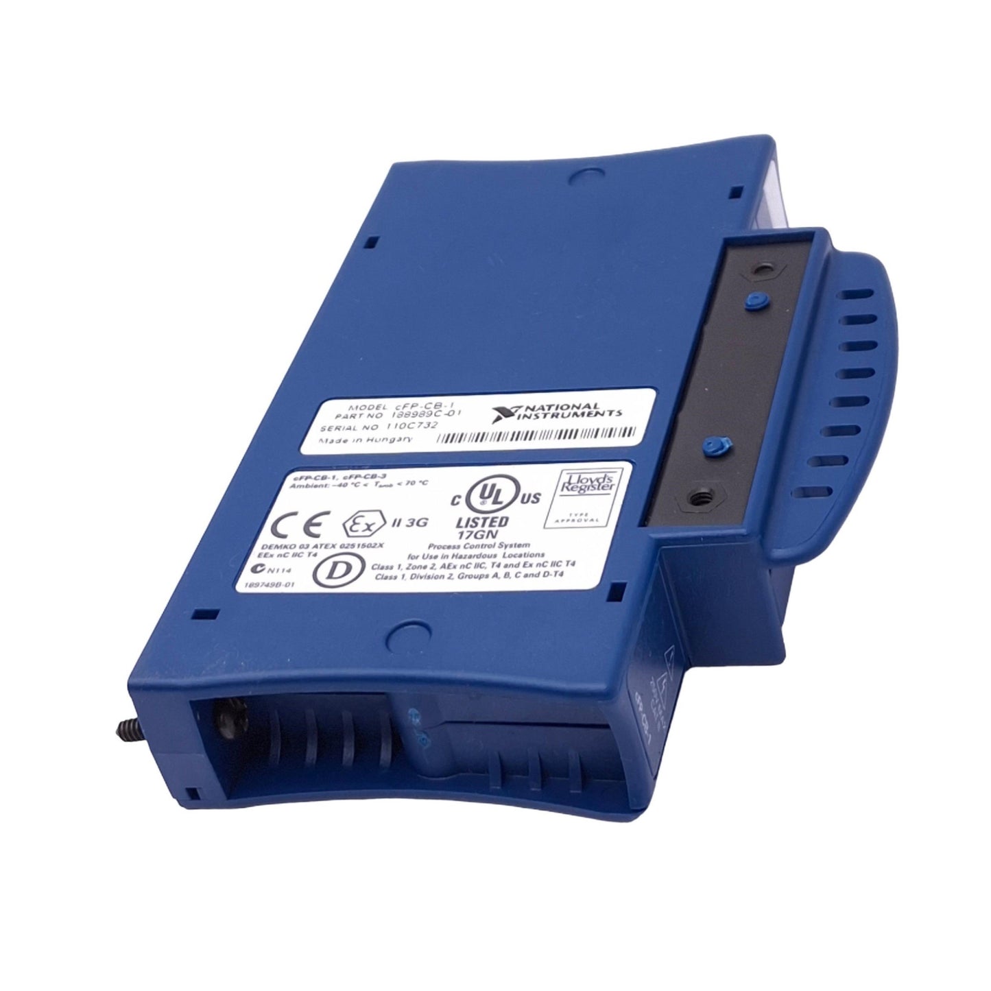 Used National Instruments cFP-CB-1 Connector Block for Compact FieldPoint, 250V Max