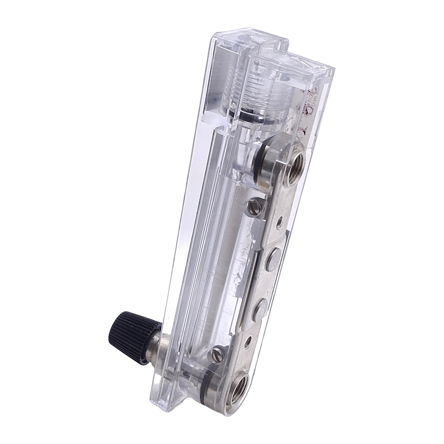 Used Dwyer RMA-1-SSV Rate-Master Flow Meter, 0.05 to 0.5 SCFH Air, 1/8in NPT, 100Psi