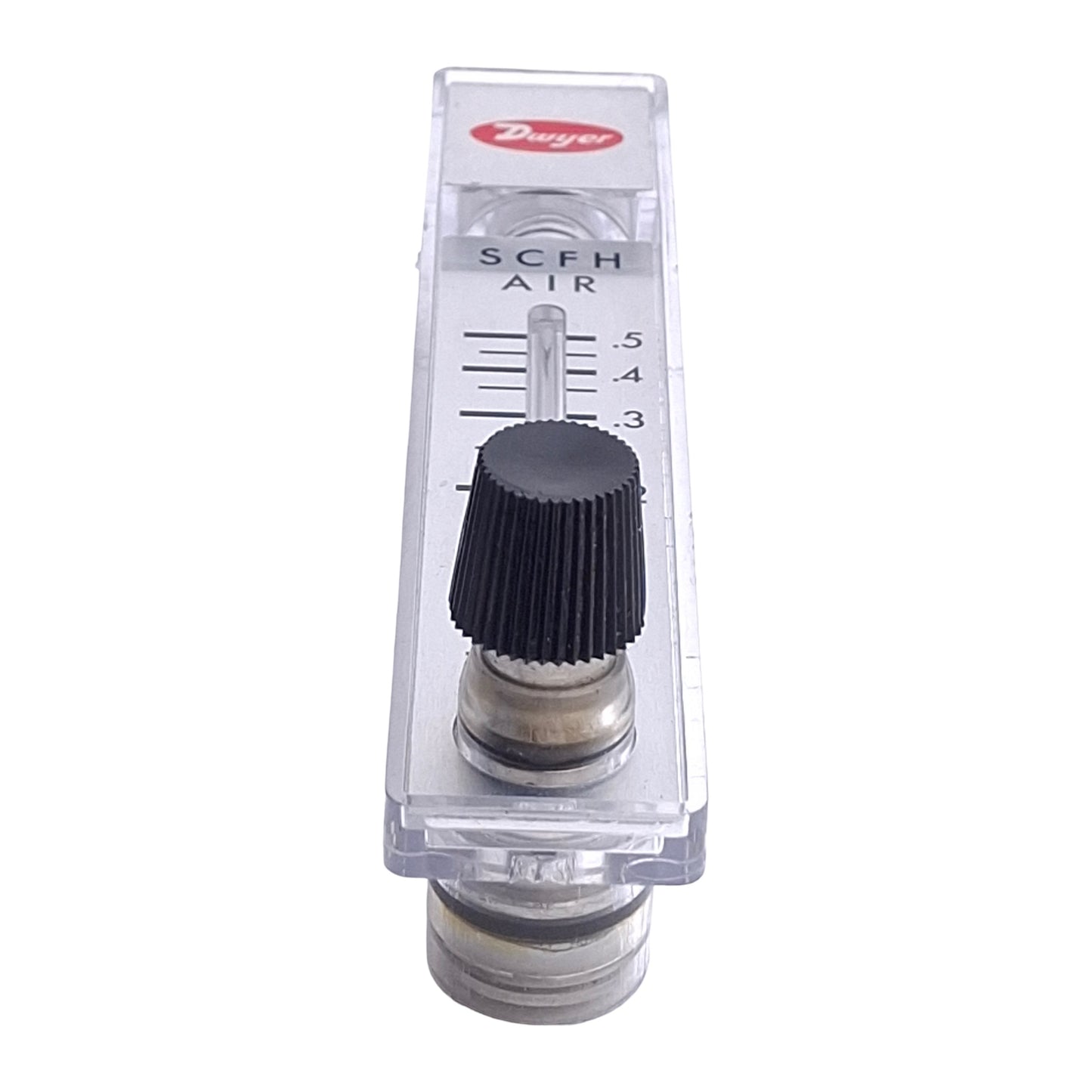 Used Dwyer RMA-1-SSV Rate-Master Flow Meter, 0.05 to 0.5 SCFH Air, 1/8in NPT, 100Psi