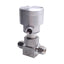 Used Swagelok SS-4BK-1C Bellows Valve, 1/4" Tube, 316 Stainless Steel, NC Actuator