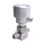 Used Swagelok SS-4BK-1C Bellows Valve, 1/4" Tube, 316 Stainless Steel, NC Actuator
