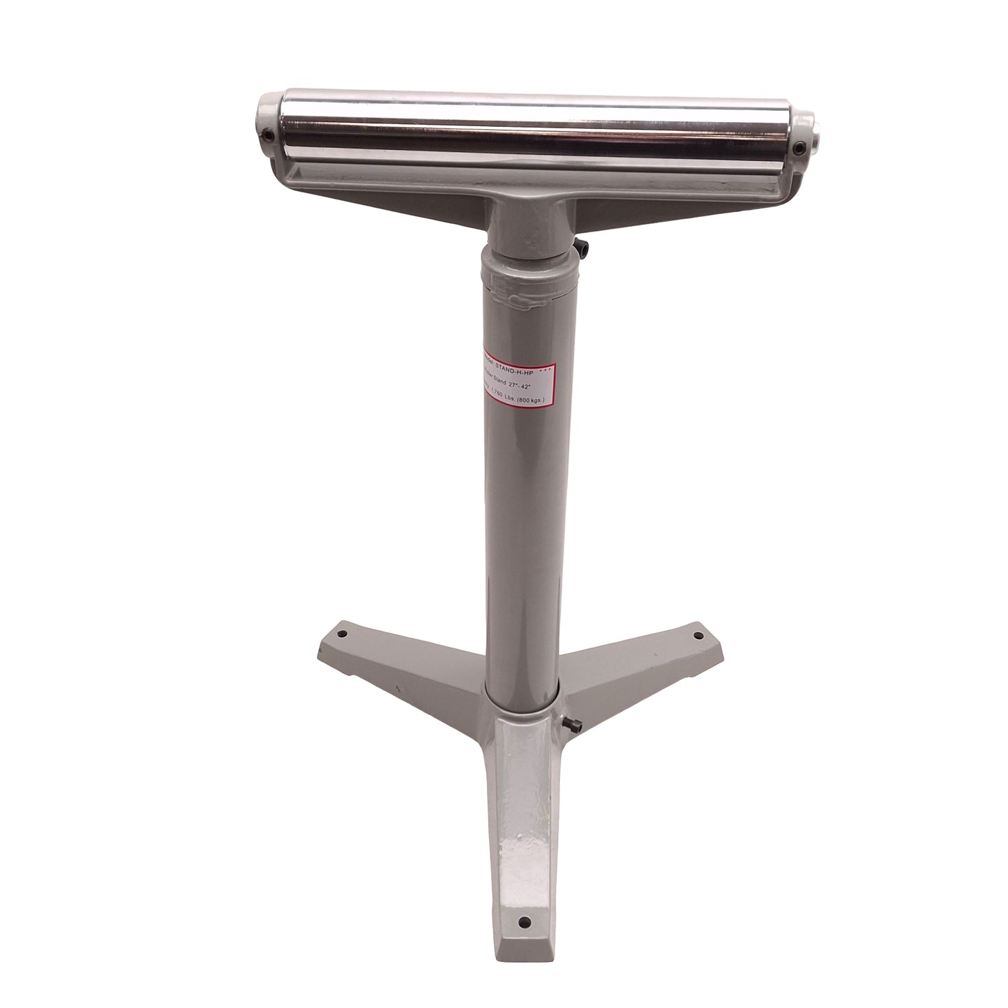 Used Vestil STAND-H-P Deluxe Roller Stand, Horizontal, 27in to 42in H, 1760lbs Cap.