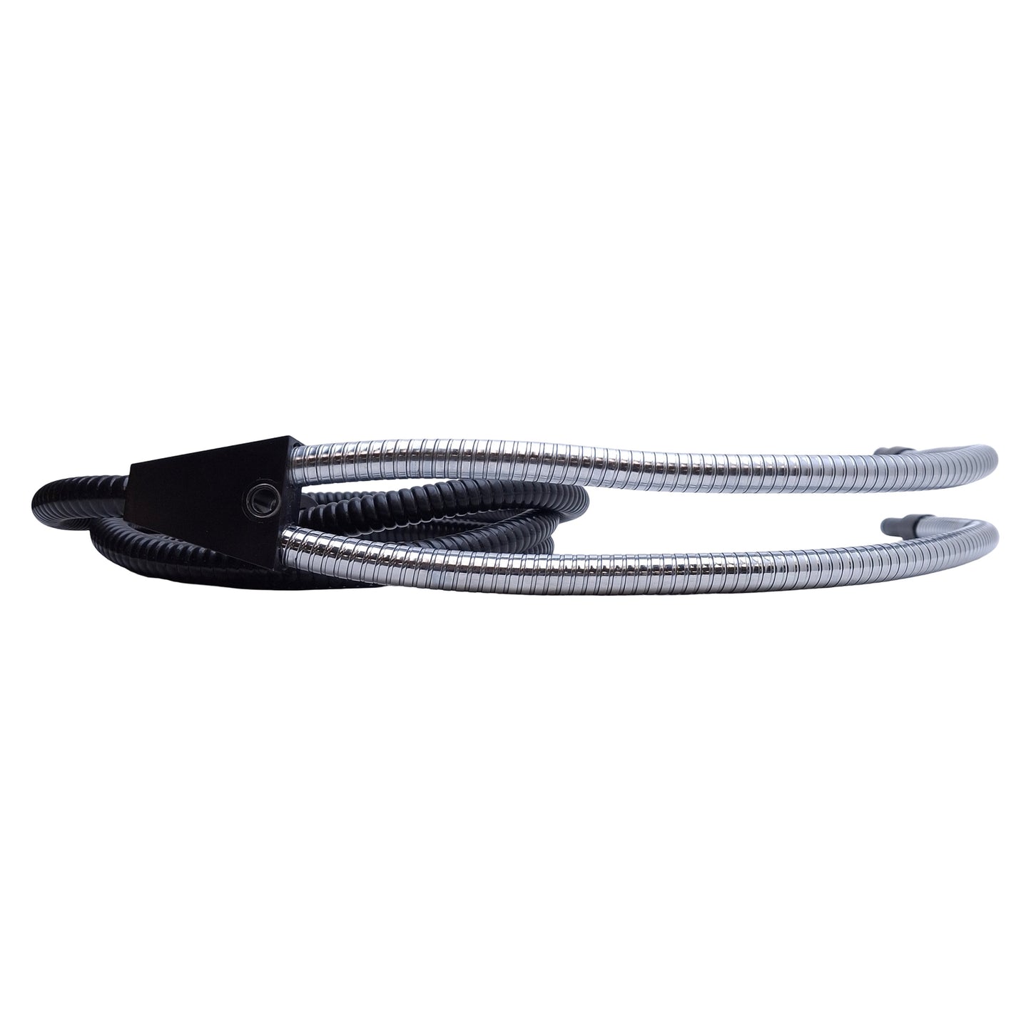 Used SCHOTT A08520.60 Combination Dual Gooseneck Bundle Fiber Optic Light Guide, 5ft