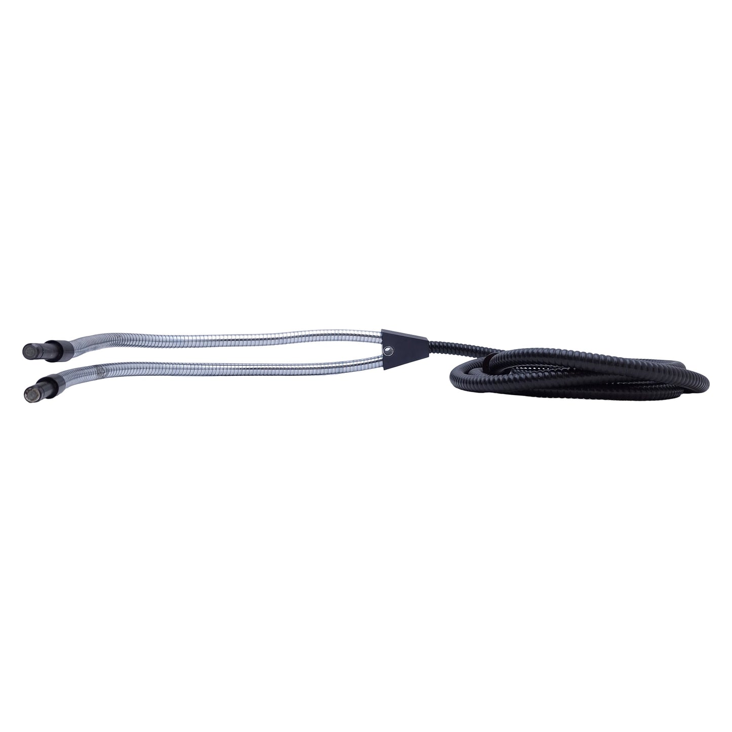 Used SCHOTT A08520.60 Combination Dual Gooseneck Bundle Fiber Optic Light Guide, 5ft