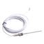 Used Four Wire PT100 100 Ohm Temperature Sensor 1/8in NPT, ø1/8in x 3in, 15ft Lead