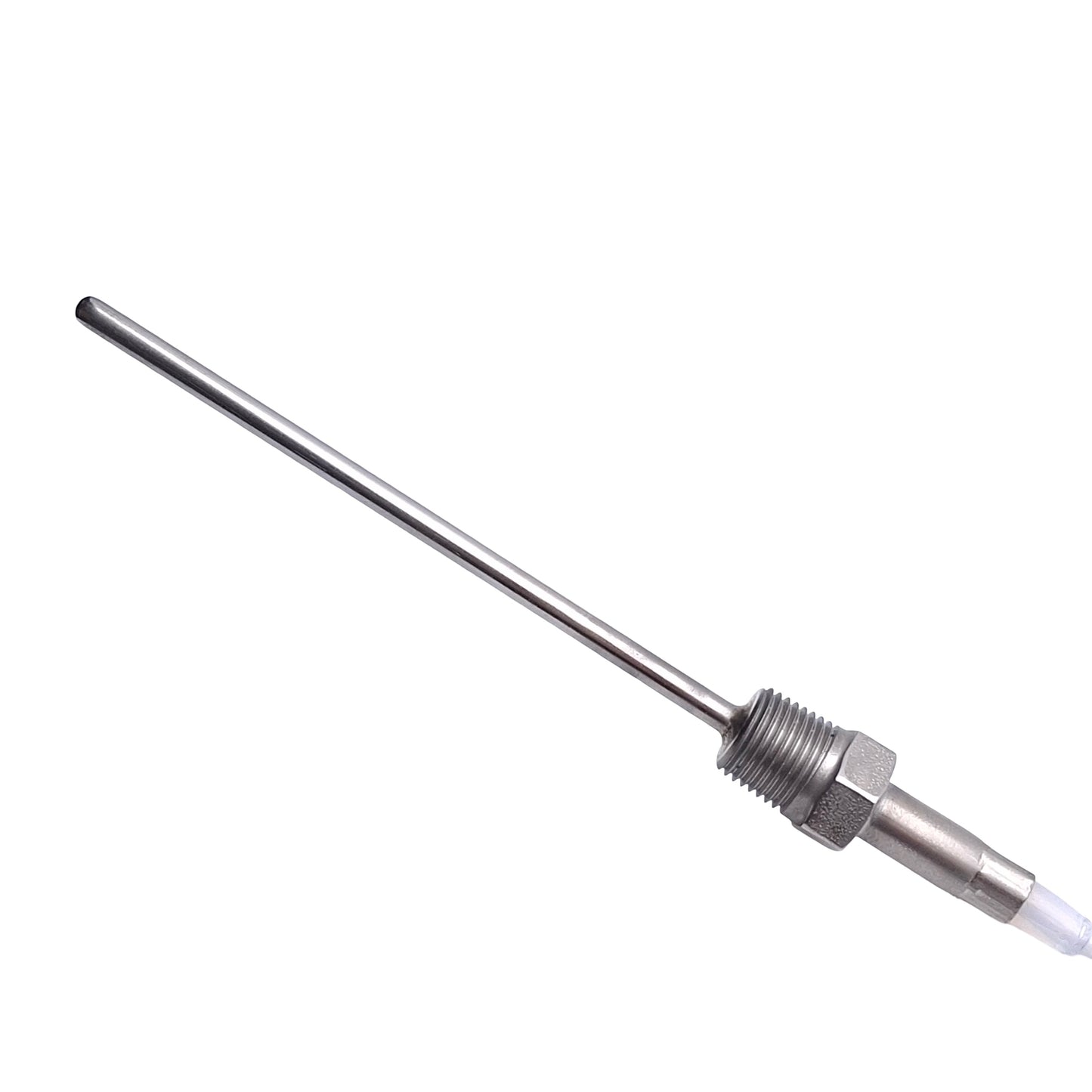 Used Four Wire PT100 100 Ohm Temperature Sensor 1/8in NPT, ø1/8in x 3in, 15ft Lead