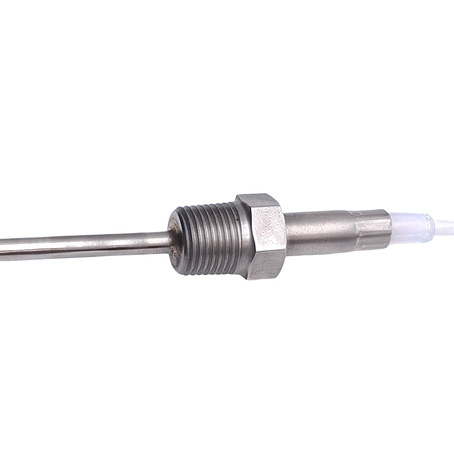 Used Four Wire PT100 100 Ohm Temperature Sensor 1/8in NPT, ø1/8in x 3in, 15ft Lead