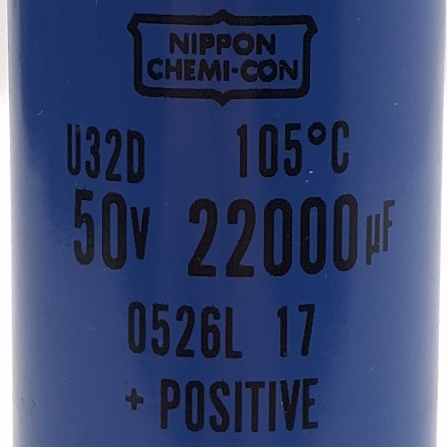 Used Lot of 3 Nippon Chemi-Con U32D50LG223M35X92HP Capacitor 50VDC 22000µF ø35 x 92mm