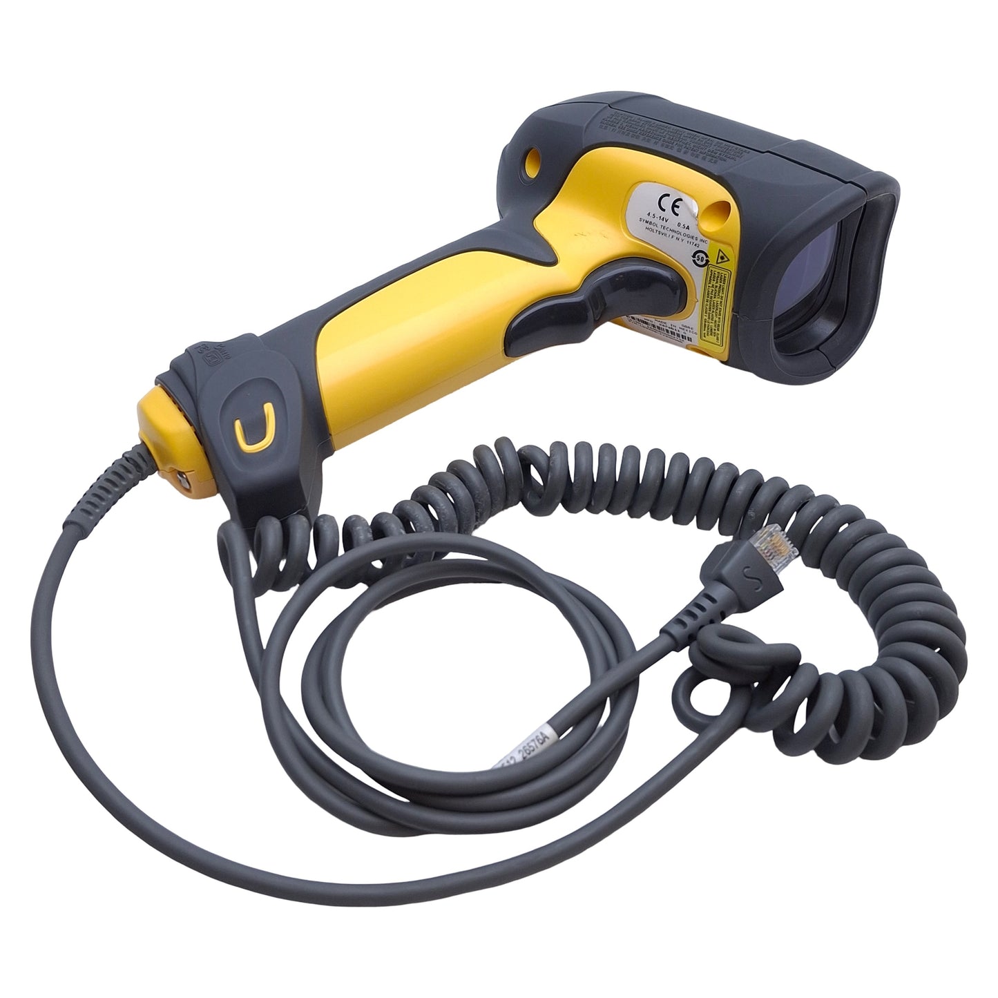 Used Symbol LS3408-FZ20005R Handheld Rugged Industrial Barcode Scanner Reader, RJ45