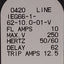 Used Airpax IEG66-1-62-10.0-01-V Circuit Breaker, 2-Pole, 10A 250VAC, Screw Terminals