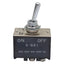Used NKK S821 Toggle Switch, DPST ON-OFF, 30A 125VAC/30VDC, 750W, M12, 12.5mm Panel