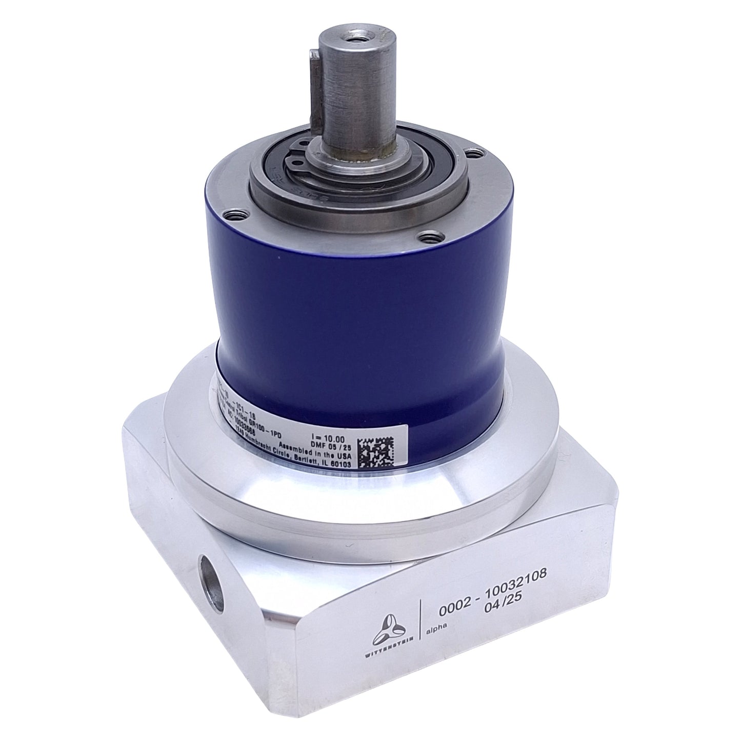 Used Wittenstein NP005S-MF1-10-1C1-1S Planetary Gearbox 10:1, 21Nm, 10,000rpm Max