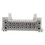 Used SMC SS5Y5-10S0-07B-C6 Manifold Base 7-Stations, ø6mm One-Touch, DIN Rail
