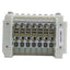 Used SMC SS5Y5-10S0-07B-C6 Manifold Base 7-Stations, ø6mm One-Touch, DIN Rail