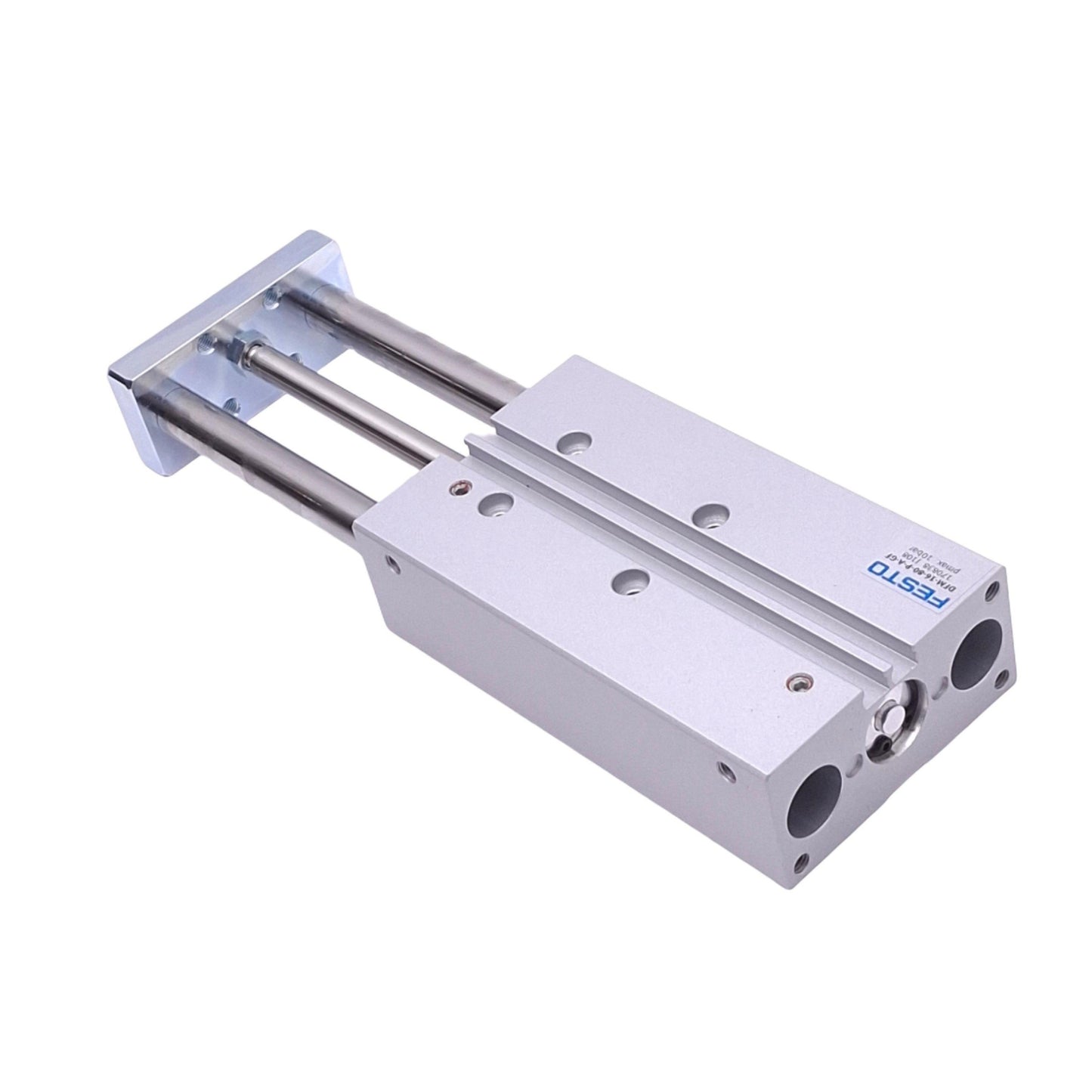 New Festo DFM-16-80-P-A-GF Guided Cylinder, 16mm Bore, 80mm Stroke, M5, 10bar Max