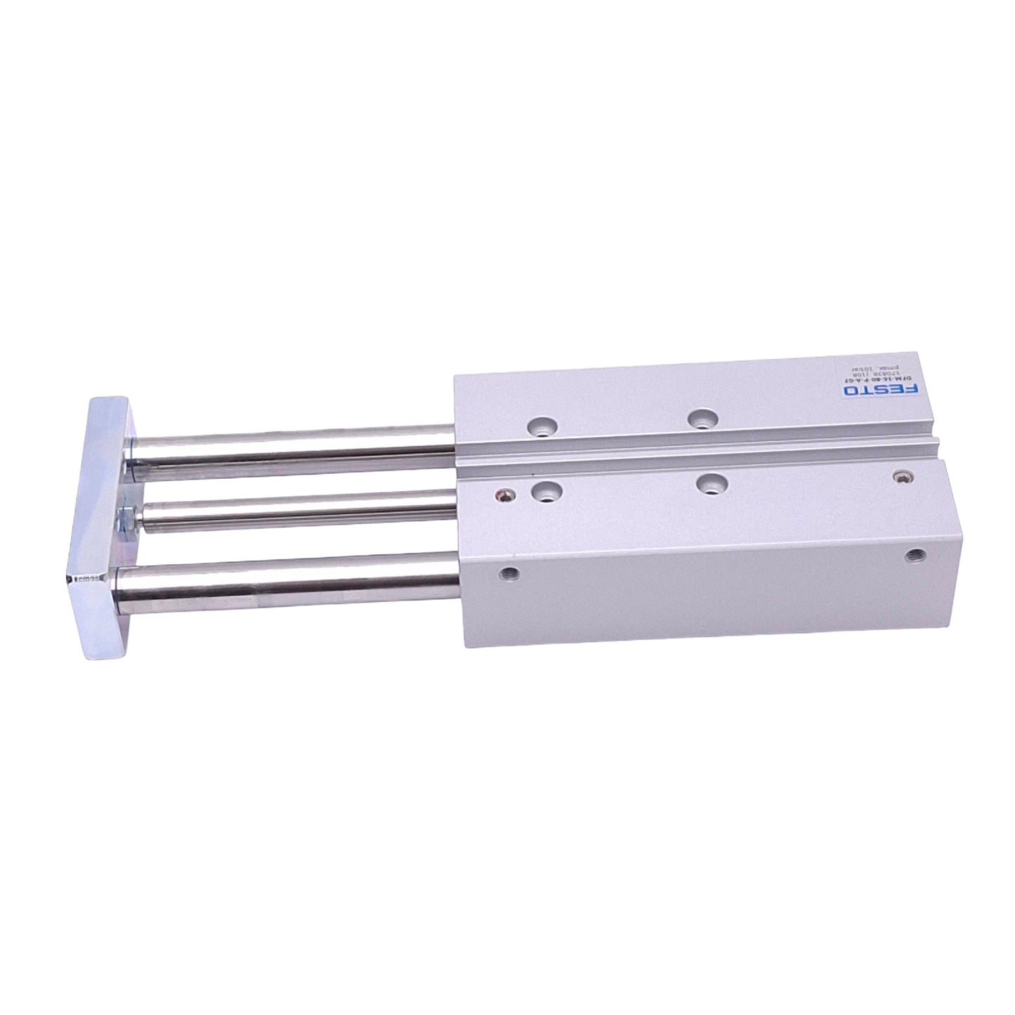 New Festo DFM-16-80-P-A-GF Guided Cylinder, 16mm Bore, 80mm Stroke, M5, 10bar Max