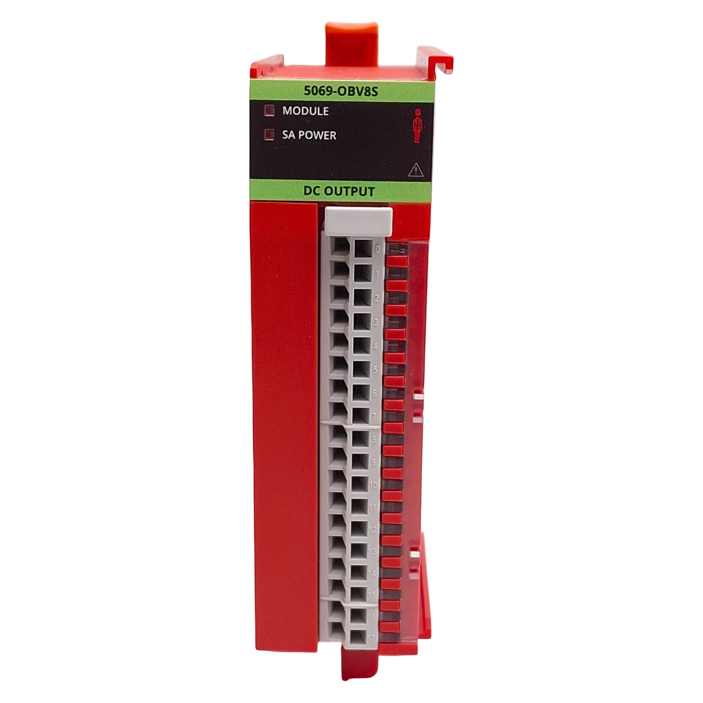 Used Allen Bradley 5069-OBV8S FW 3.011 Compact 5000 DC Safety Output Module 8-Channel