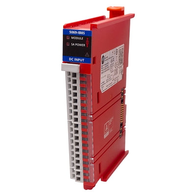 Used Allen Bradley 5069-IB8S FW 2.012 Compact 5000 DC Safety Input Module, 8-Channel