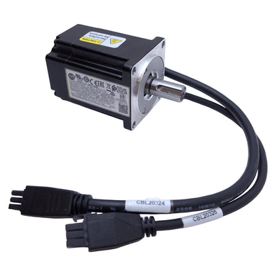 Used Allen Bradley TLP-A070-020-DJA32A Servo Motor 0.2kW, 230VAC, 6000rpm, 70mm Frame