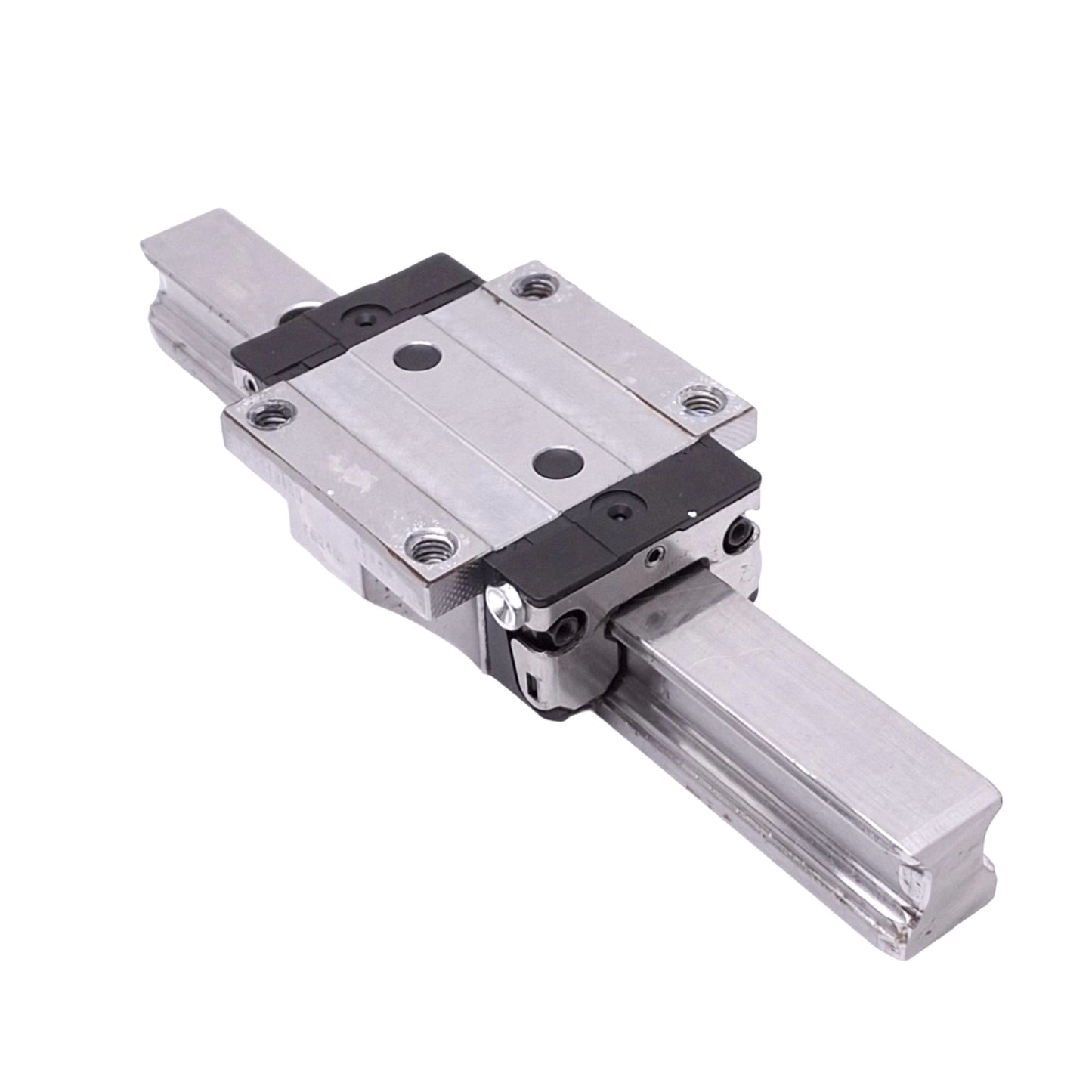 Used Bosch Rexroth R165119420 Linear Guide Block on 15x140mm Rail, 12.7kN Max