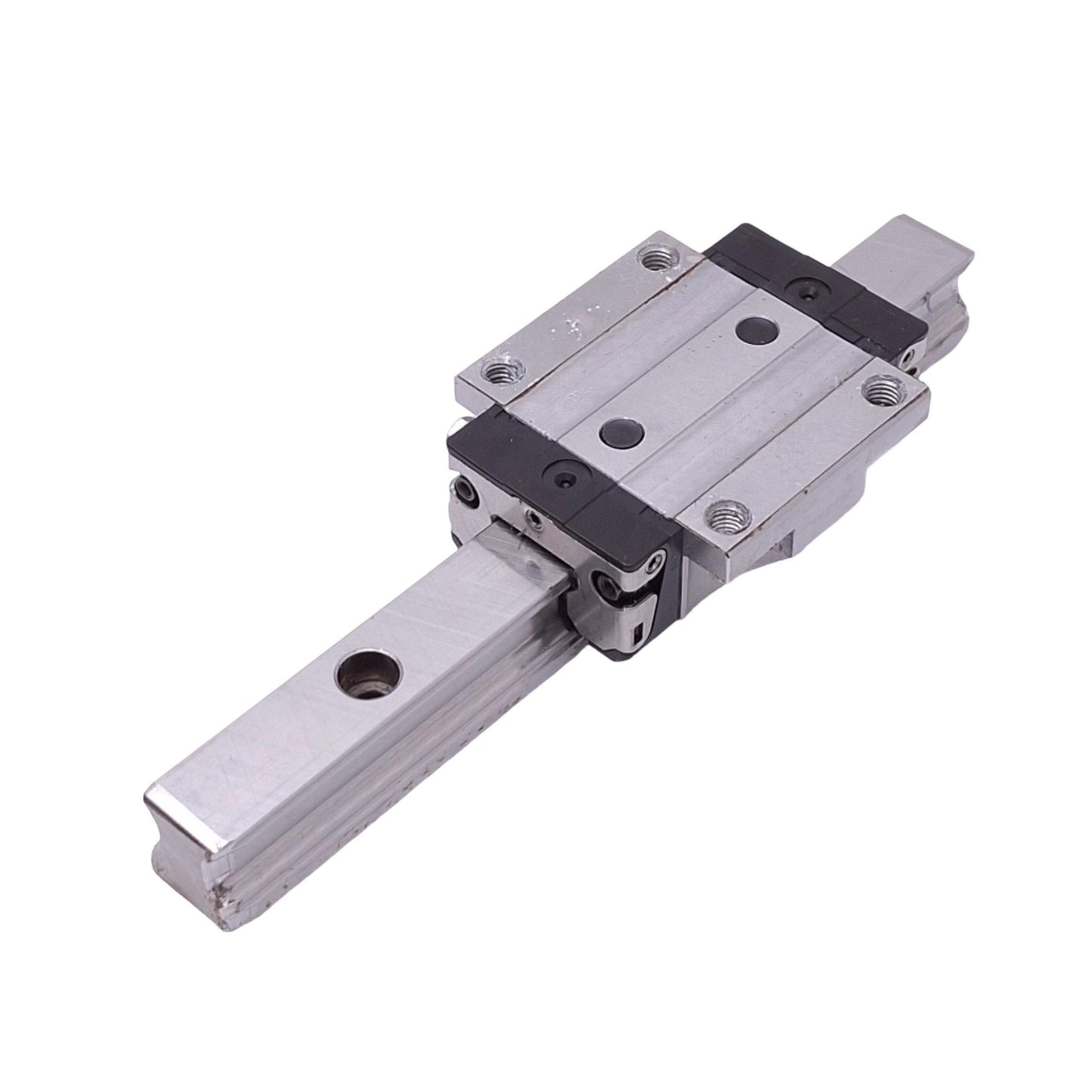 Used Bosch Rexroth R165119420 Linear Guide Block on 15x140mm Rail, 12.7kN Max