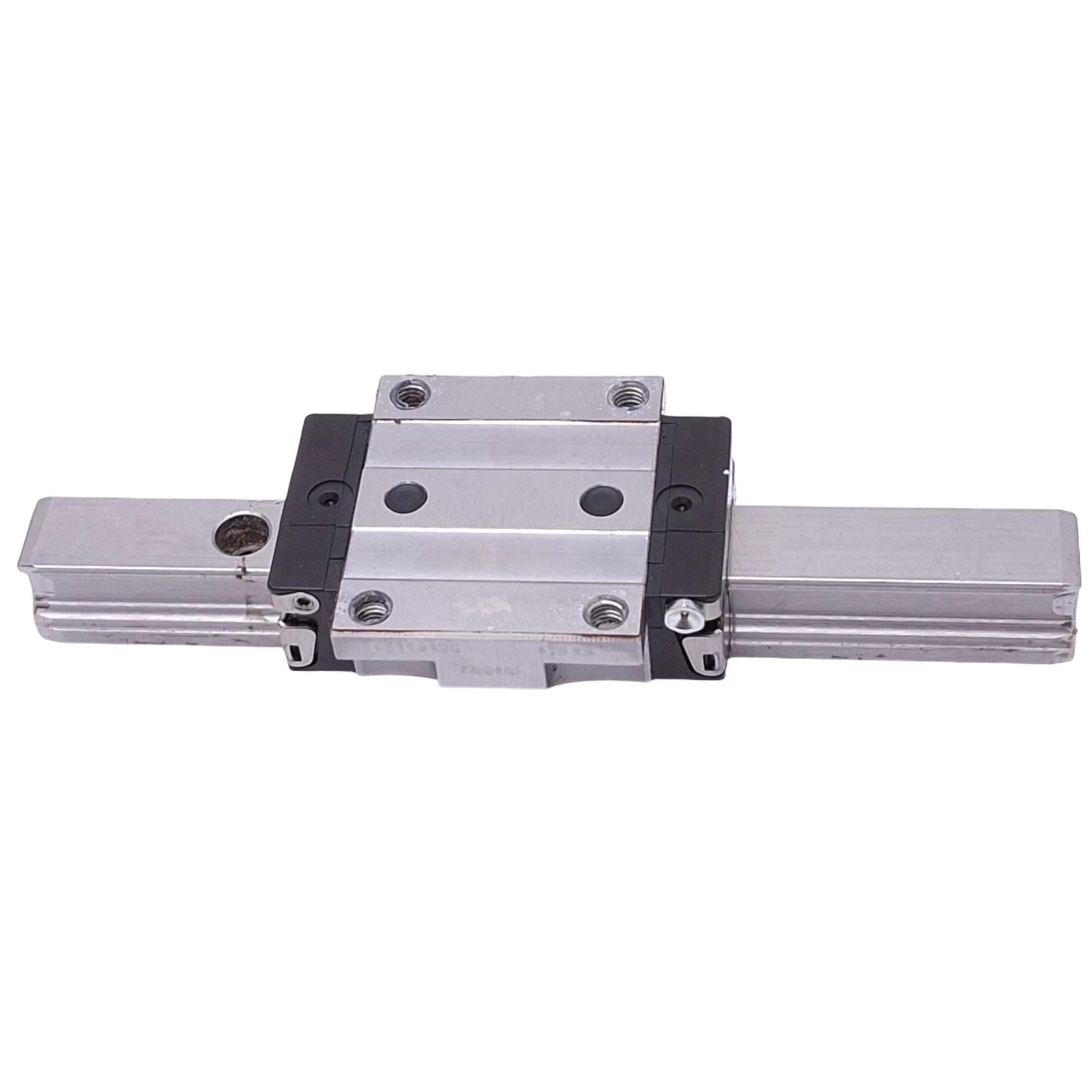 Used Bosch Rexroth R165119420 Linear Guide Block on 15x140mm Rail, 12.7kN Max